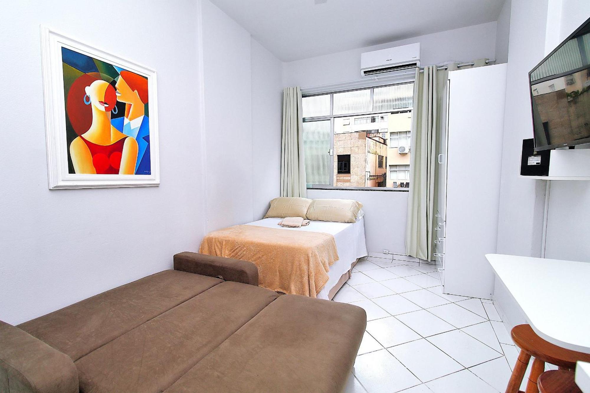 Mini Uma Quadra Da De Copacabana Apartemen *